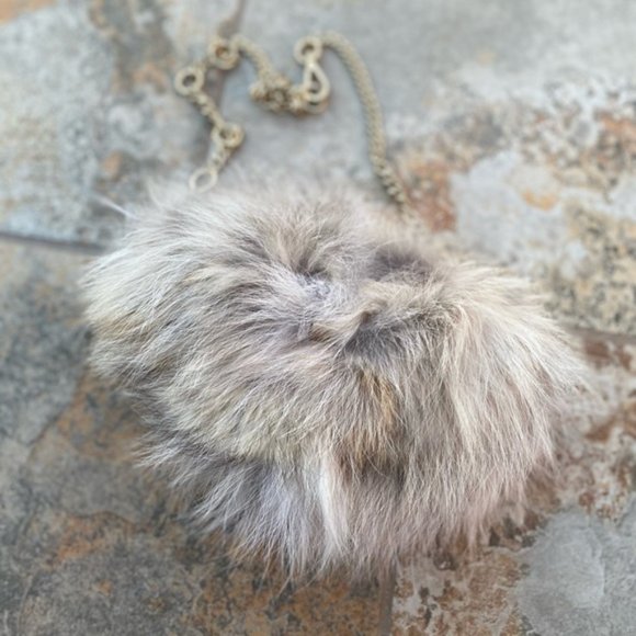 SOLD Chloé Georgia Fur Crossbody Flap Bag NWT - Picture 2 of 9